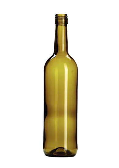 Bouteille Bordeaux Feuille Morte Vissable